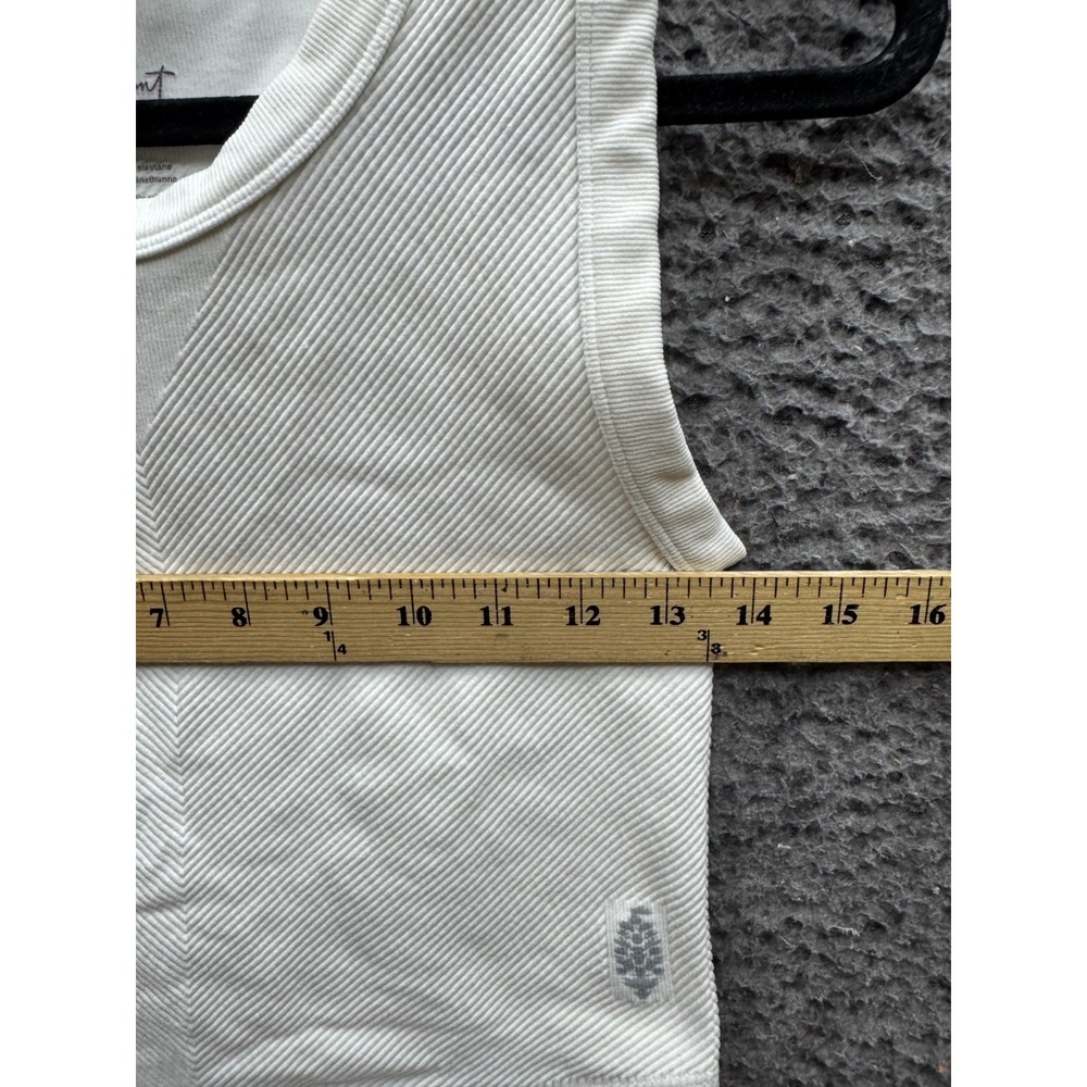 Free People FP Movement Free Throw Muscle Tank Top White Womens Size M/L - Picture 7 of 9
